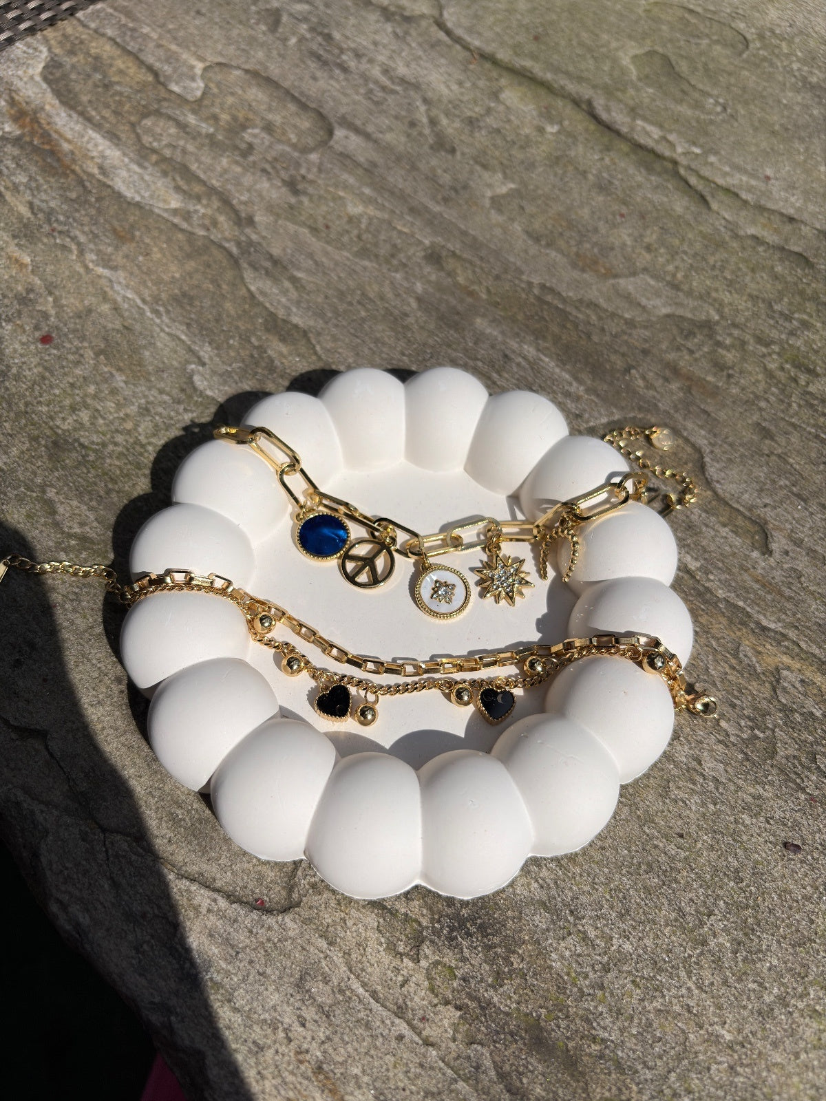 Celestial Layers Charm Bracelet
